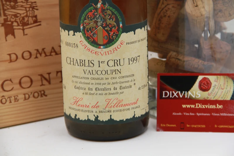 Chablis 1er Cru Vaucoupin Henri De Villamont 1997