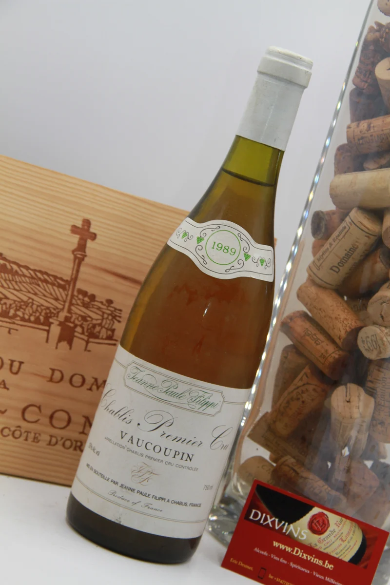 Chablis 1er Cru Vaucoupin Filippi. 1989
