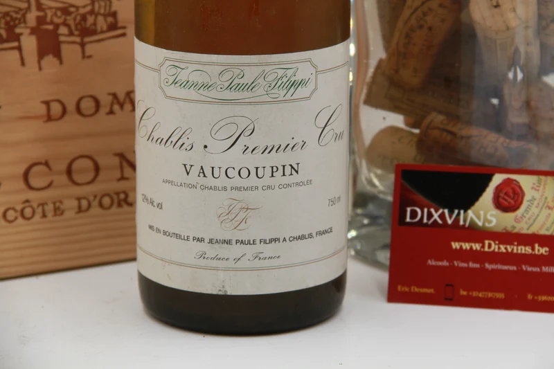 Chablis 1er Cru Vaucoupin Filippi. 1989