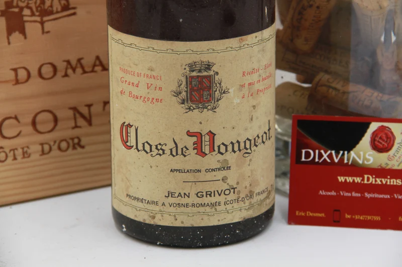 Clos de Vougeot Jean Grivot 1977