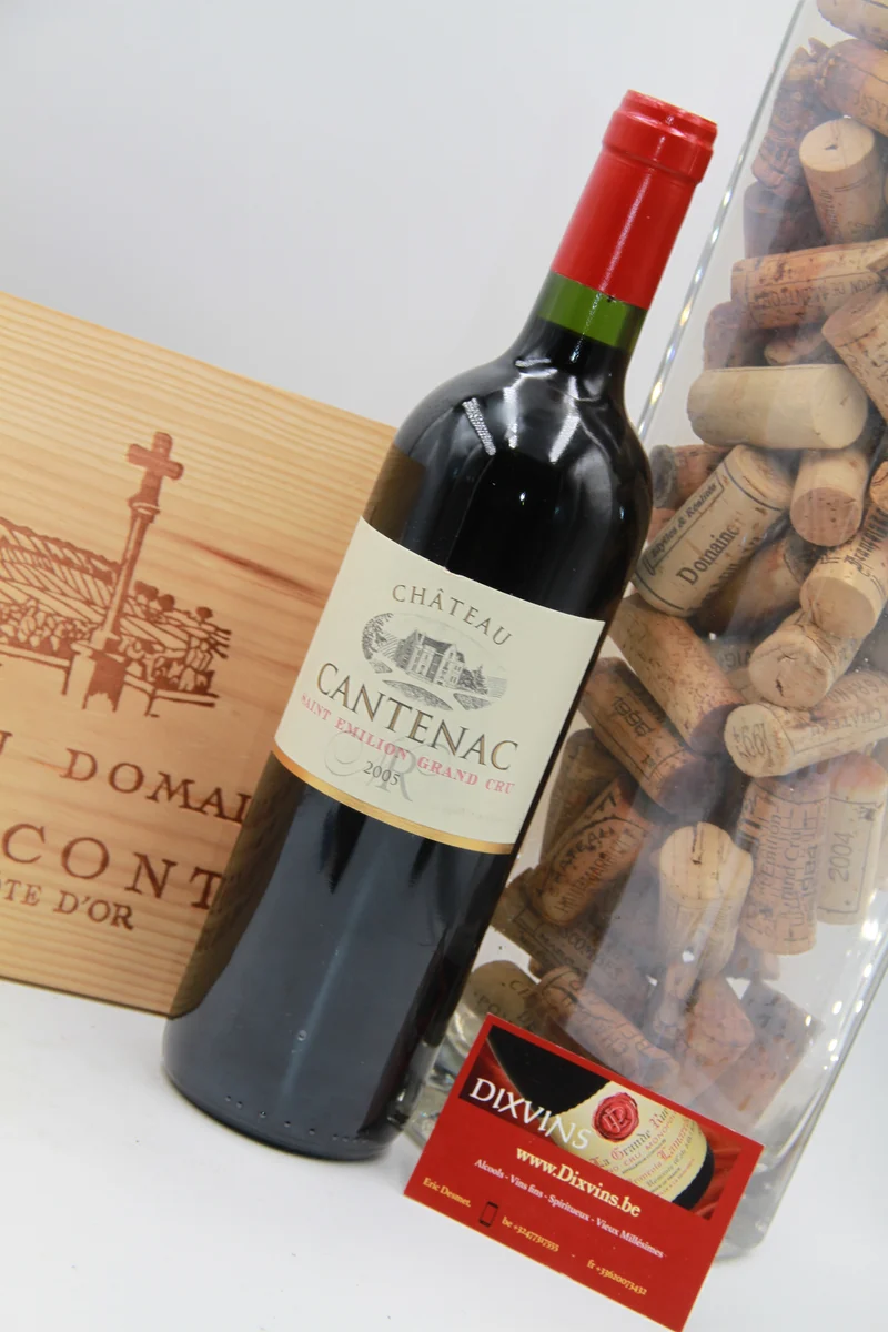 Château Cantenac — Saint-Émilion Grand Cru. 2005