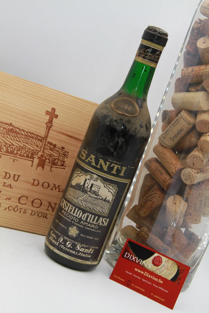 Castello D Illasi Recioto Amaro Santi 1966