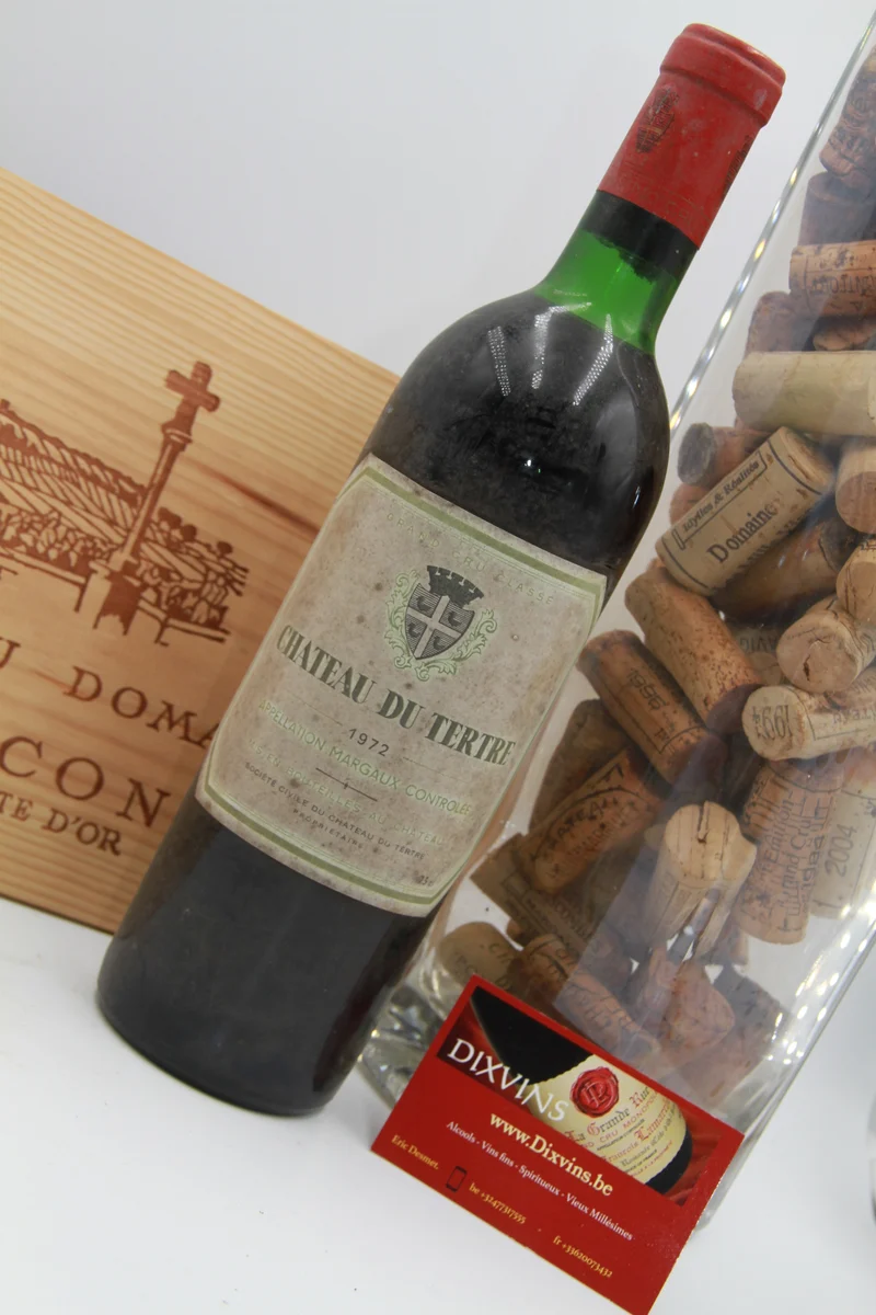 Château Tertre Grand Cru Classé Margaux 1972