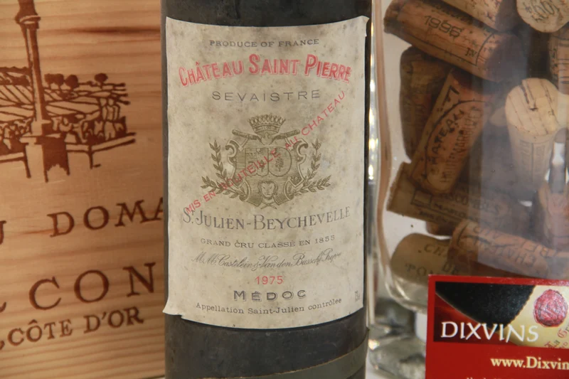 Château Saint Pierre Grand Cru Classé Saint-Julien 1975