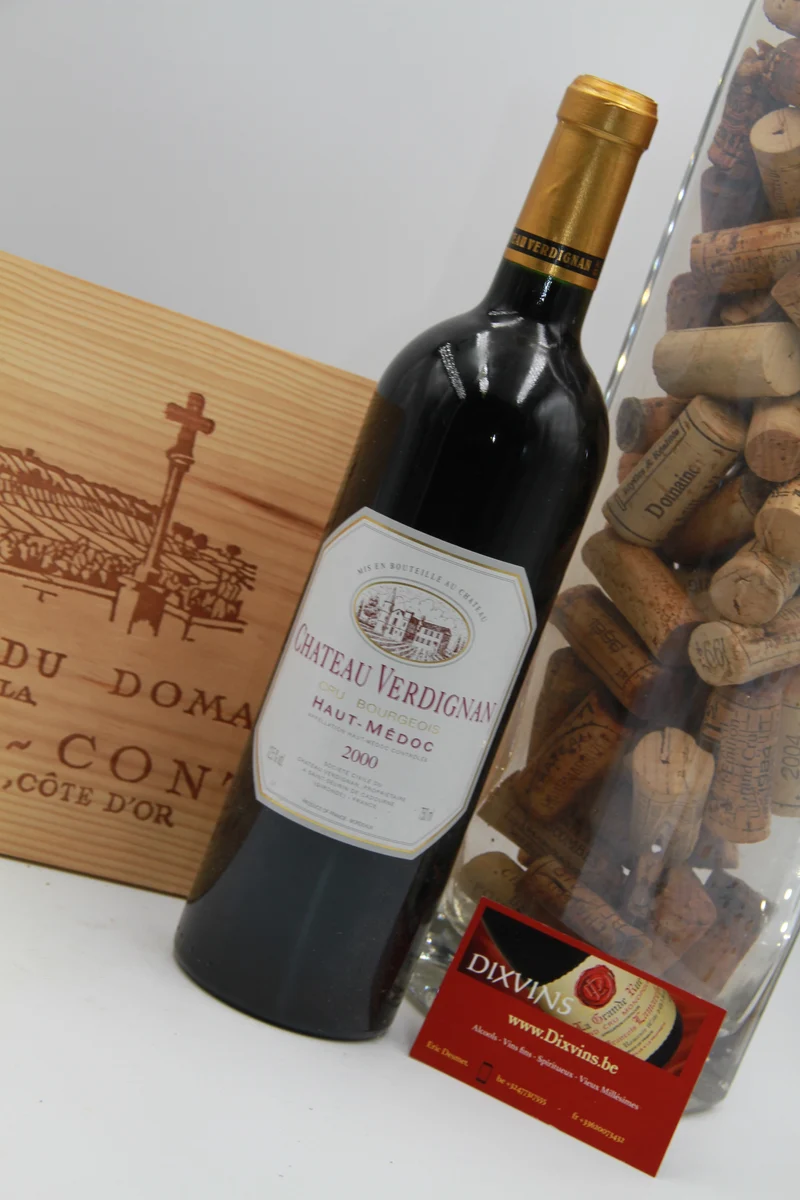 Château Verdignan. Cru Bourgeois Haut Médoc 2000