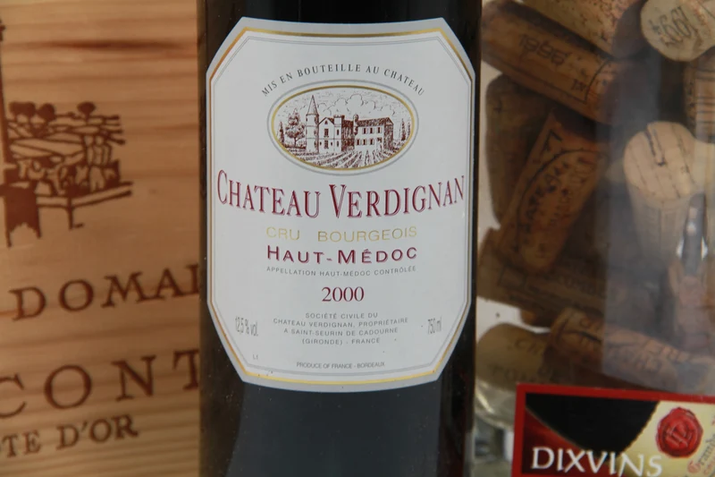 Château Verdignan. Cru Bourgeois Haut Médoc 2000