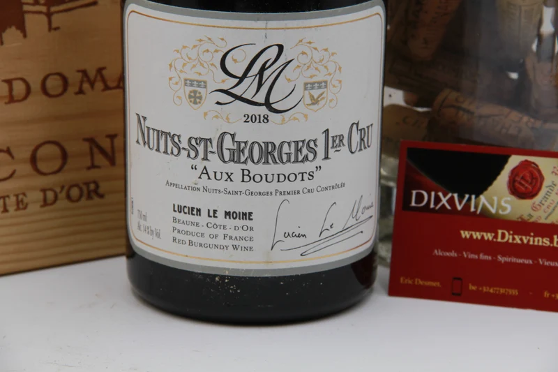 Nuits-Saint-Georges 1er Cru "Aux Boudots" – Lucien Le Moine. 2018