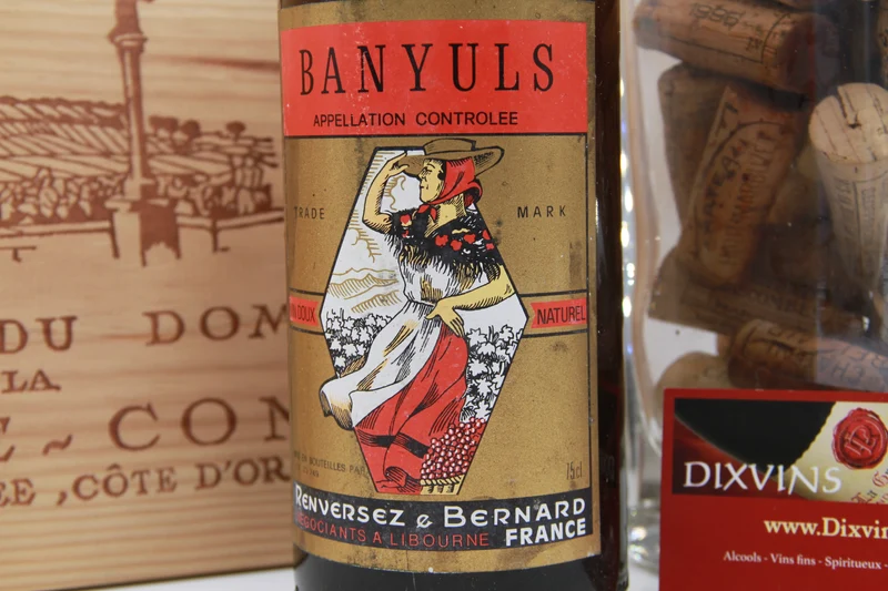 Banyuls Vin Doux Naturel – Renversez & Bernard (Édition Années 70/80)