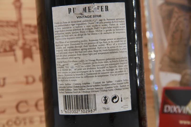 Porto Burmester Vintage 2008