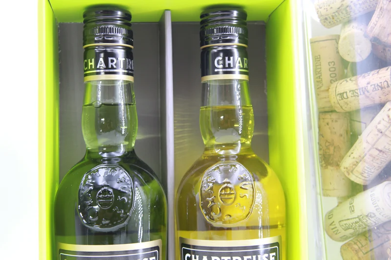 Coffret Dégustation Chartreuse Père Chartreux Jaune et verte. 2023