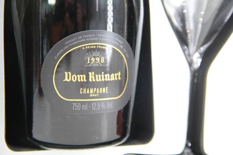 Dom Ruinart 1998 coffret Maarteen Baas