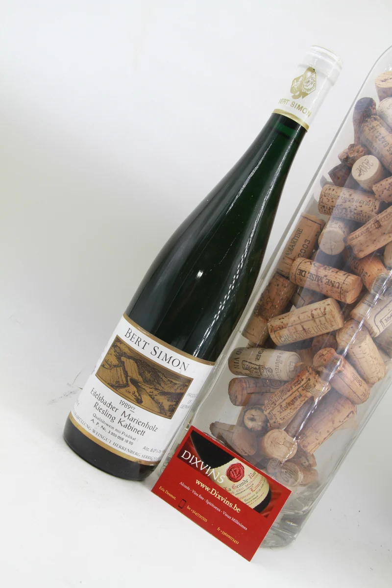 Eitelsbacher Marienholz Reisling Kabinett Bert Simon. 1989