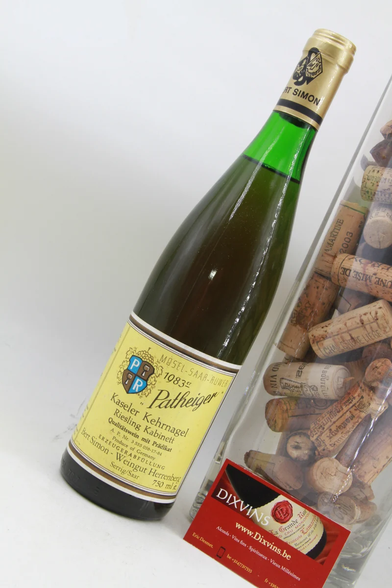 Kaseler Kehrnagel Riesling Kabinett Patheiger. Bert Simon. 1983