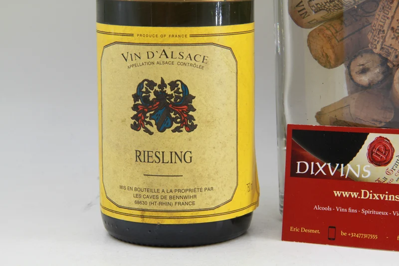 Riesling Cuvée réserve 1996 Les Caves De Bennwihr