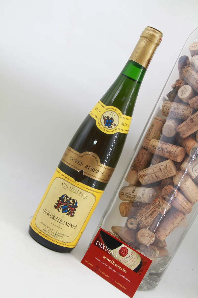 Gewurztraminer Cuvée réserve 1993 Les Caves De Bennwihr