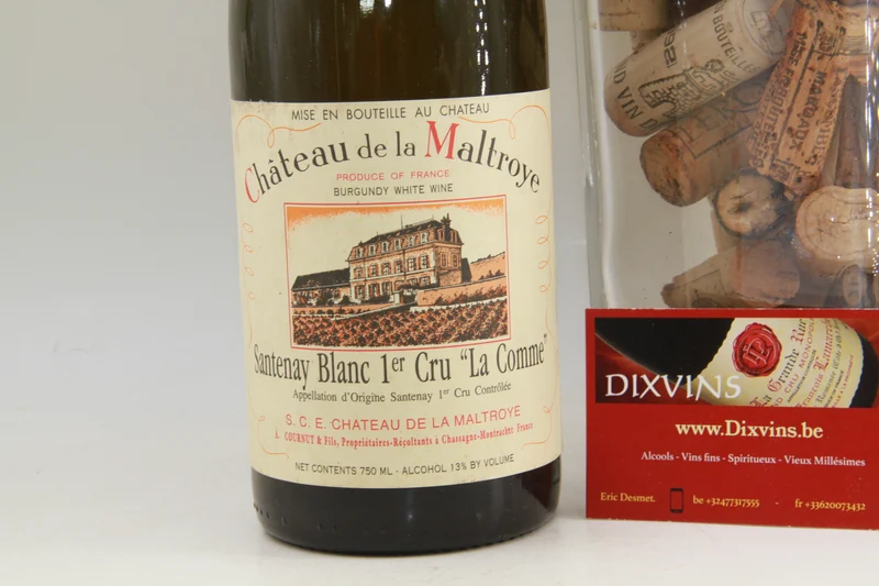 Santenay Blanc 1er Cru "La Comme" Chateau de Maltroye 2009