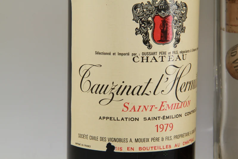 Chateau Tauzinat L'Hermitage. Saint Emilion. 1979