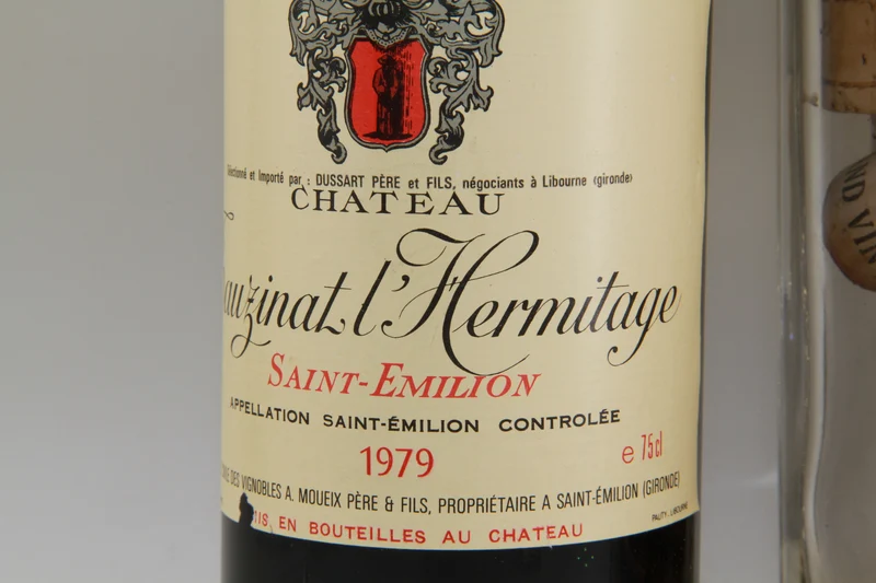 Chateau Tauzinat L'Hermitage. Saint Emilion. 1979