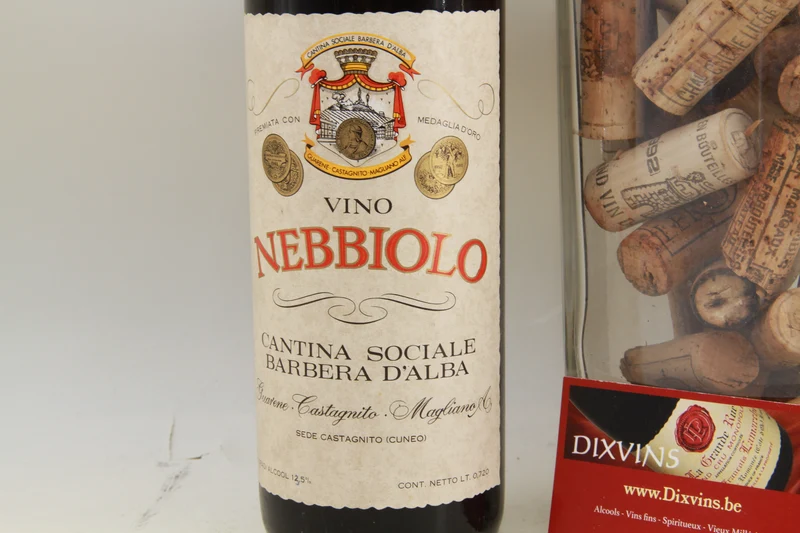 Nebbiolo D'Alba 1967. Cantina Sociale Del Barbera d'Alba