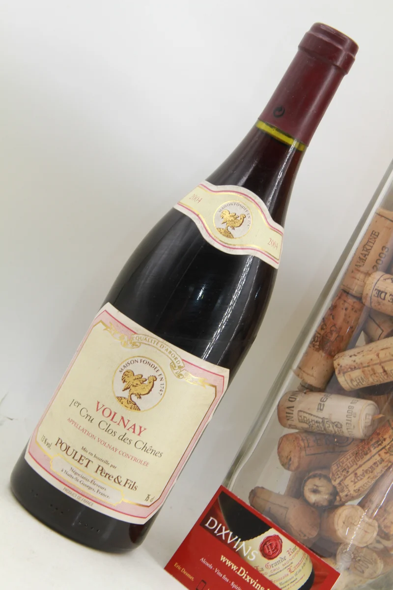 Volnay 1er Cru "Clos des Chênes " 2004. Poulet Père et Fils