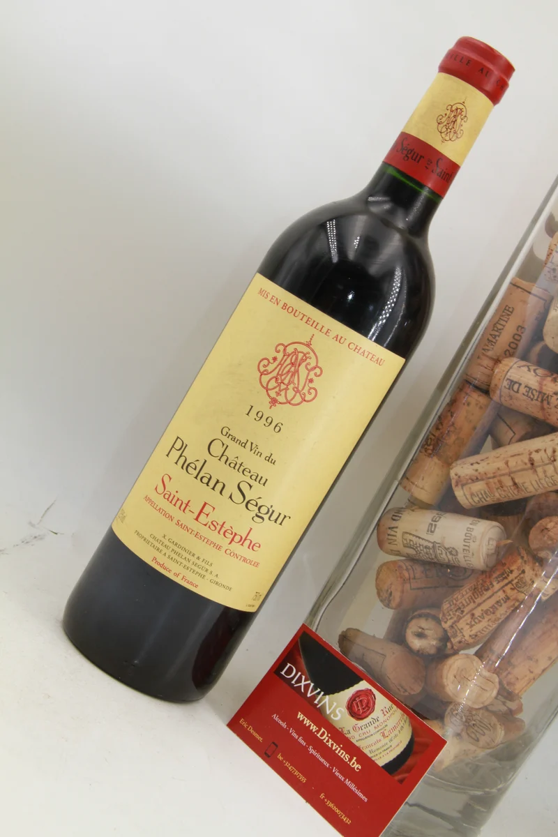 Chateau Phélan Ségur 1996. Saint Éstèphe
