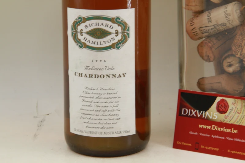 Chardonnay McLaren Vale. Richard Hamilton 1996 Australie