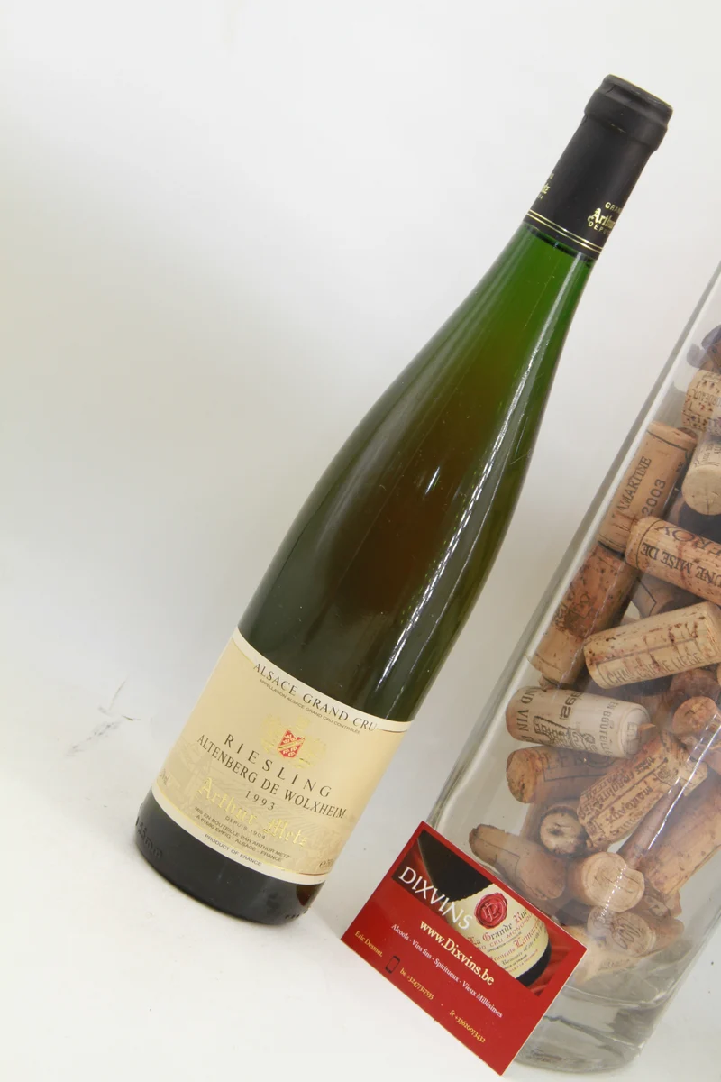 Riesling Grand Cru Altenberg de Wolxheim. 1993 Arthur Metz
