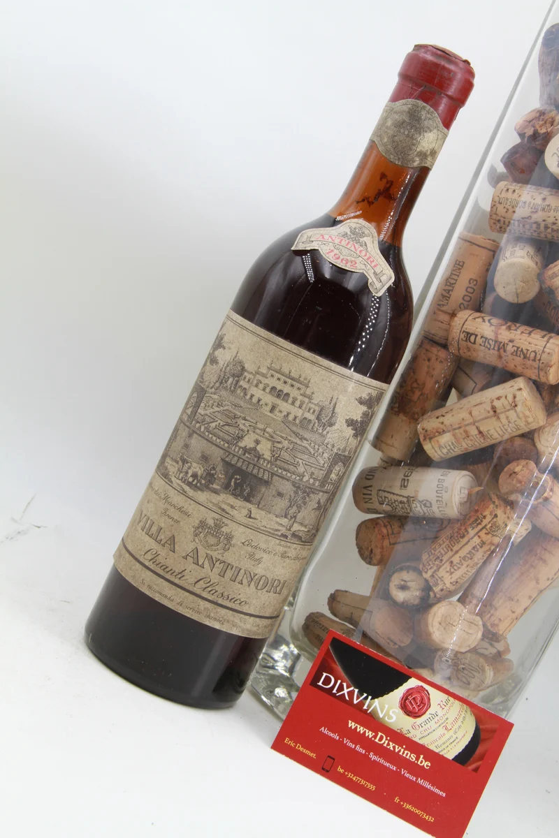 Chianti Villa Antinori 1962.