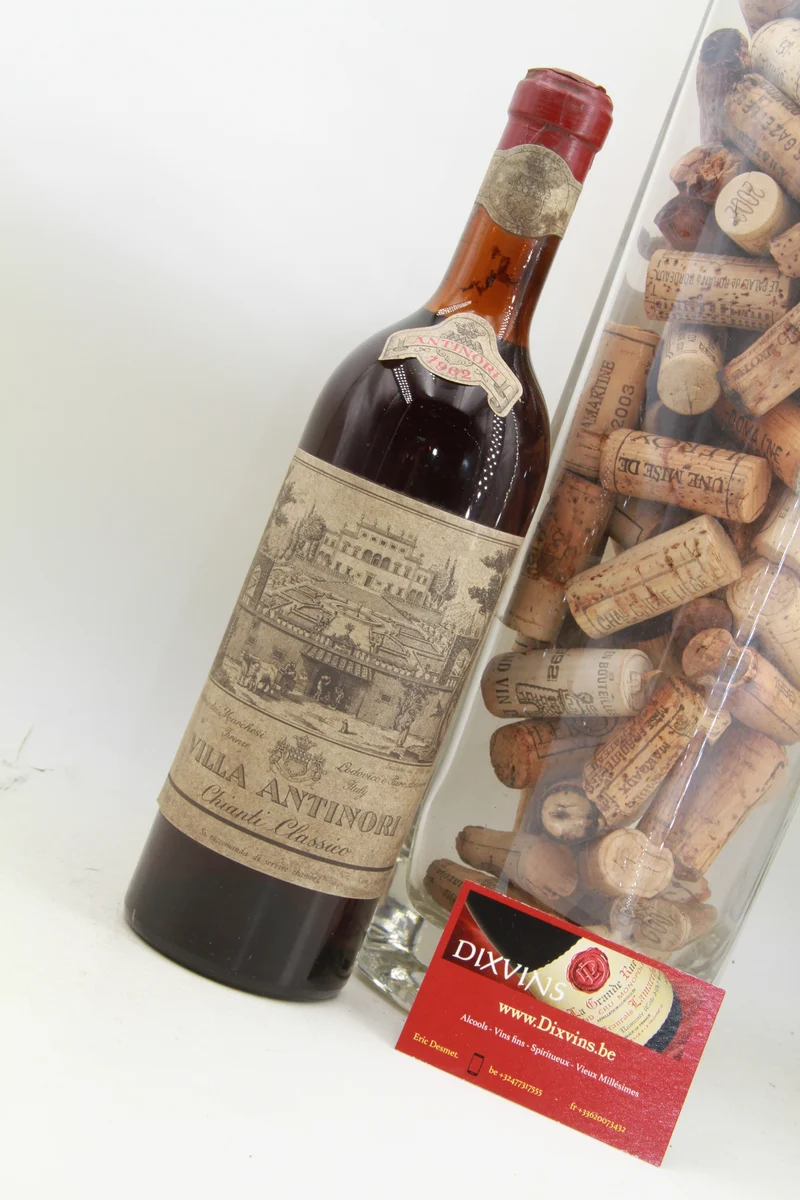 Chianti Villa Antinori 1962.