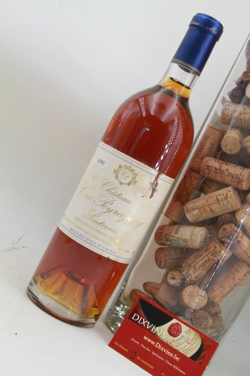 Chateau Cru Peyraguey Sauternes. 1990