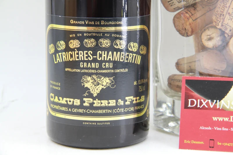 Latricière-Chambertin Grd Cru Camus PÈRE ET FILS. 2010