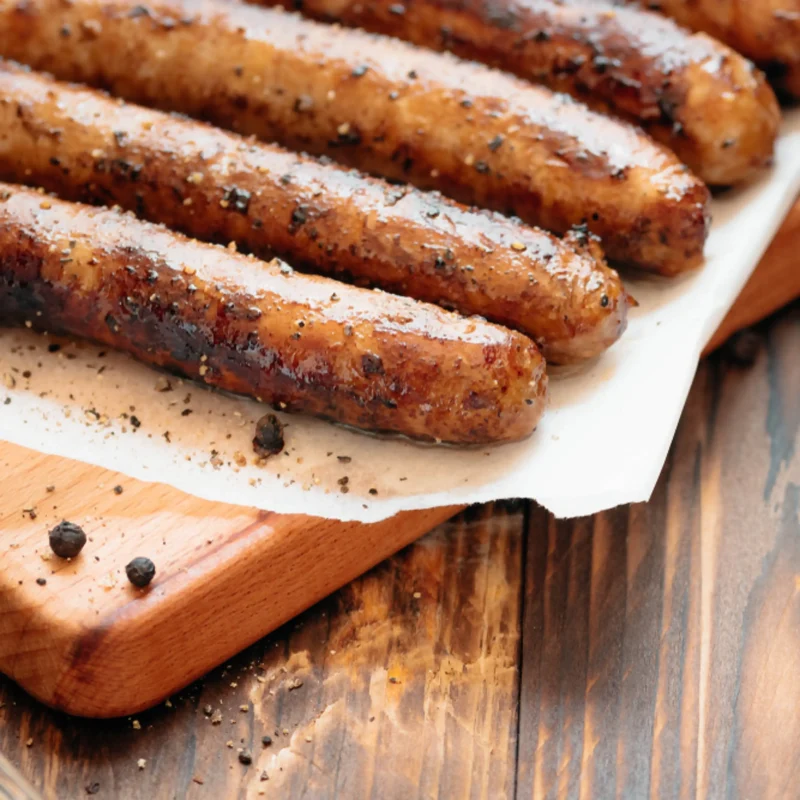 Saucisses de boeuf à l’échalote BIO - 500 g