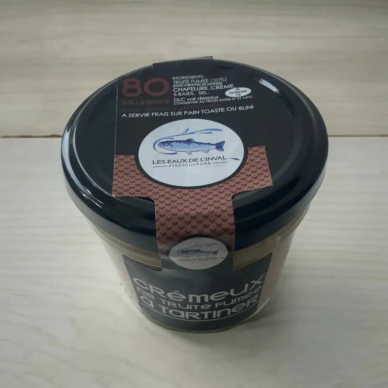 Cremeux de truite fumée - 80 gr