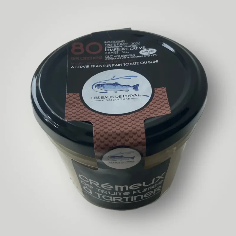 Cremeux de truite fumée - 80 gr