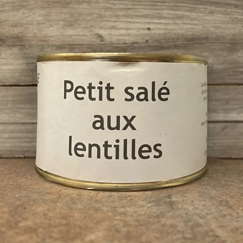 Petit salé aux lentilles