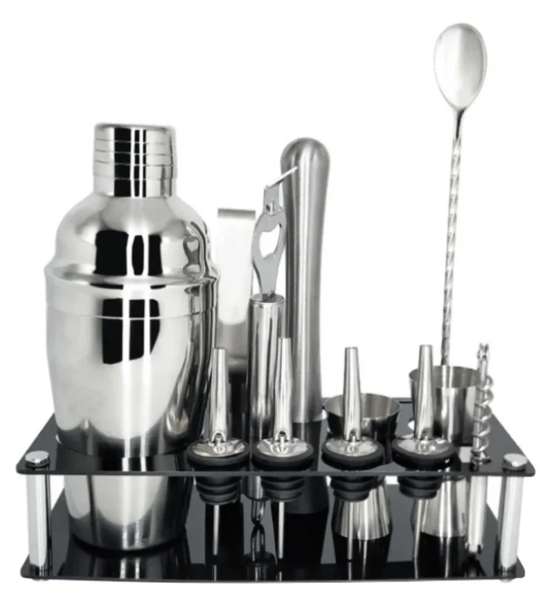 Coffret cocktail noir moderne