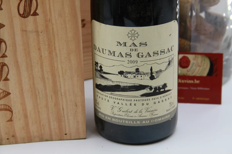 Mas De Daumas Gassac en caisse bois 2009
