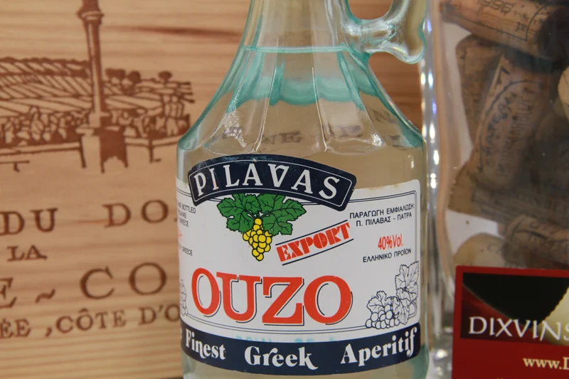 Ouzo Pilavas "EXPORT" 1990
