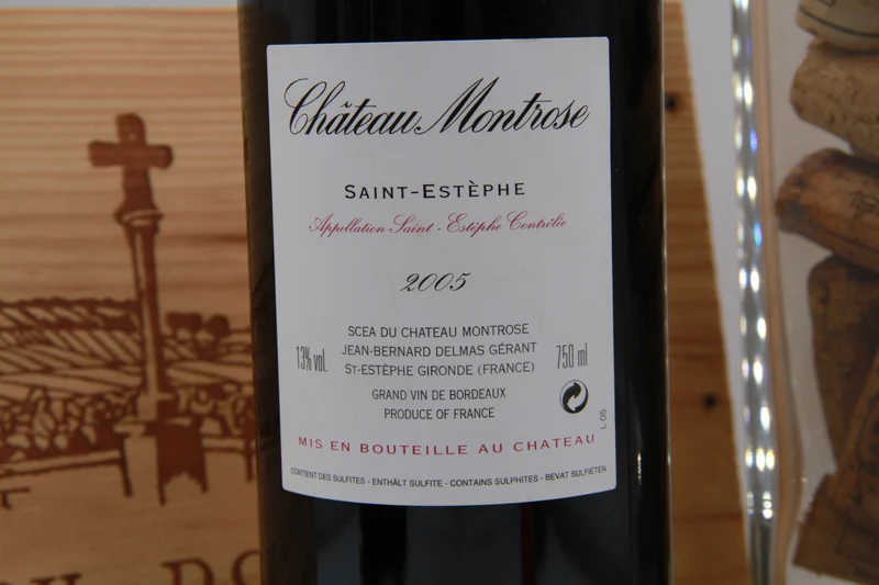 Château Montrose Grand Cru Classé Saint Éstephe. 2005