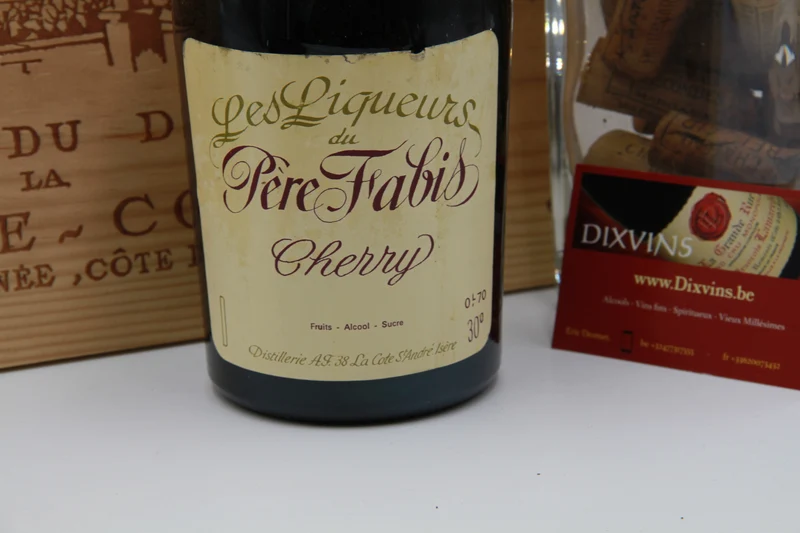 Cherry. Les Liqueurs du Père Fabis années 70
