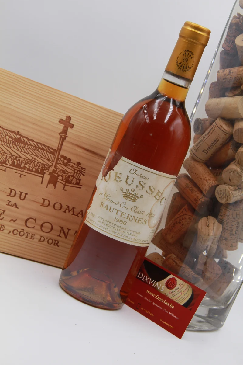Chateau Rieussec 1er Grand Cru Classé Sauternes. 1986