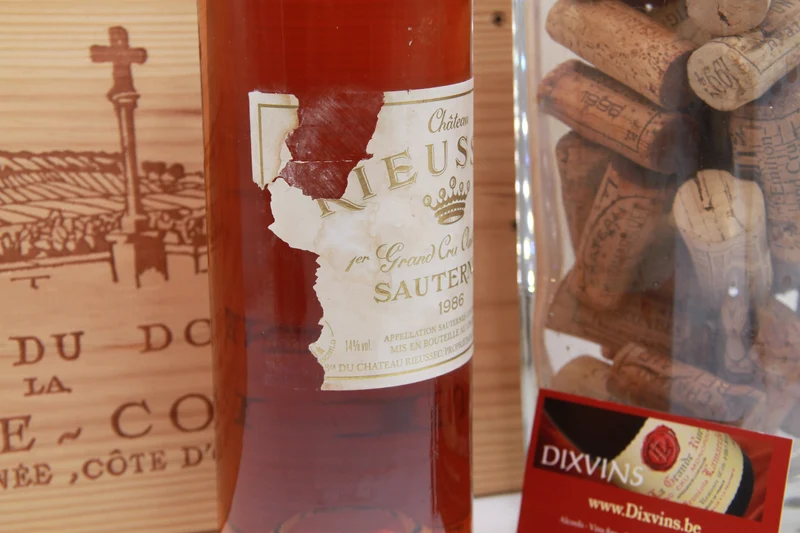 Chateau Rieussec 1er Grand Cru Classé Sauternes. 1986