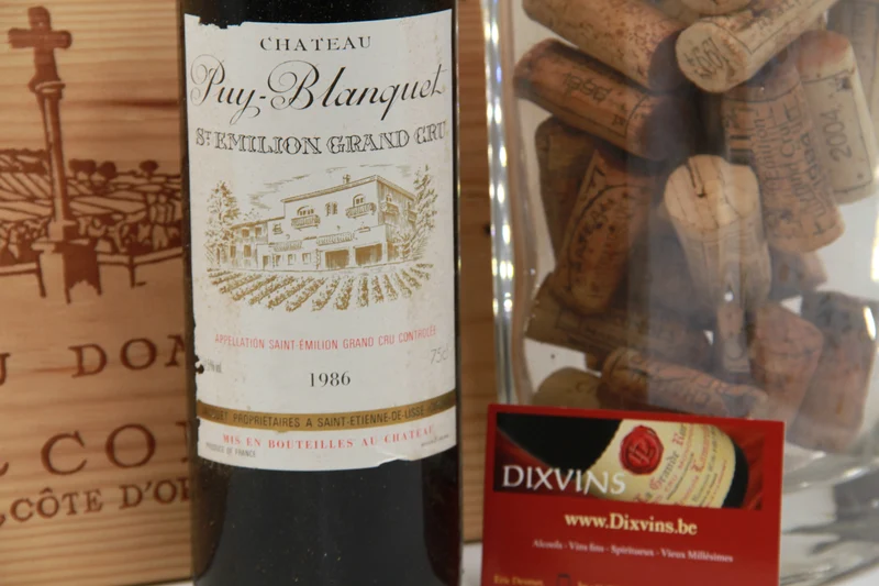 -Chateau Puy Blanquet Grand Cru St Émilion. 1986