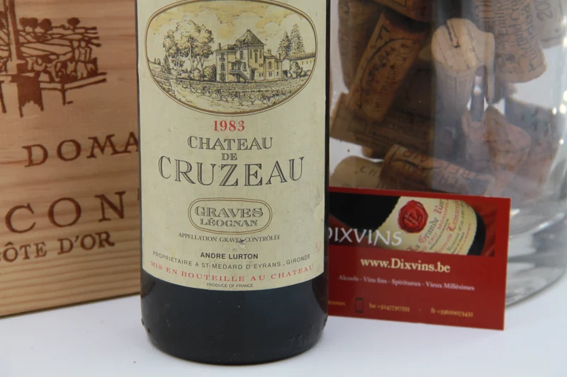 -Chateau De Cruzeau Graves 1983