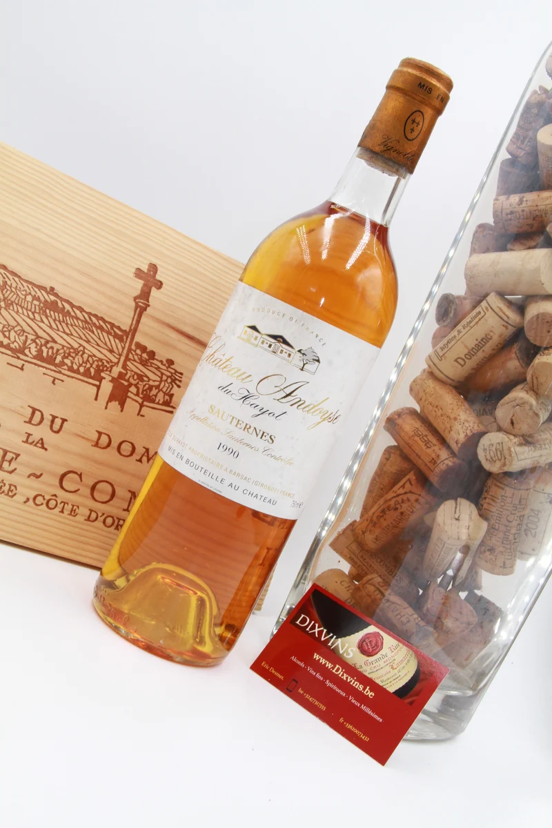 Chateau Andoyse du Hayot Sauternes 1990