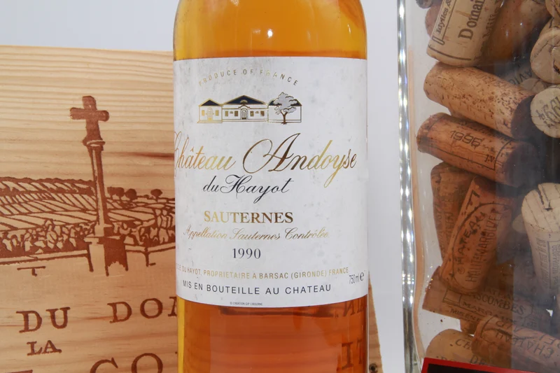 Chateau Andoyse du Hayot Sauternes 1990