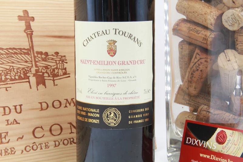 -Chateau Tourans Saint Émilion Grand Cru 1997