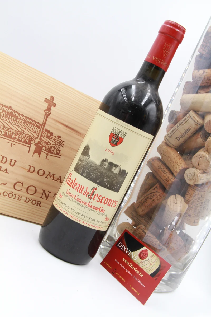 -Chateau de Lescours Saint Émilion Grand Cru 1996