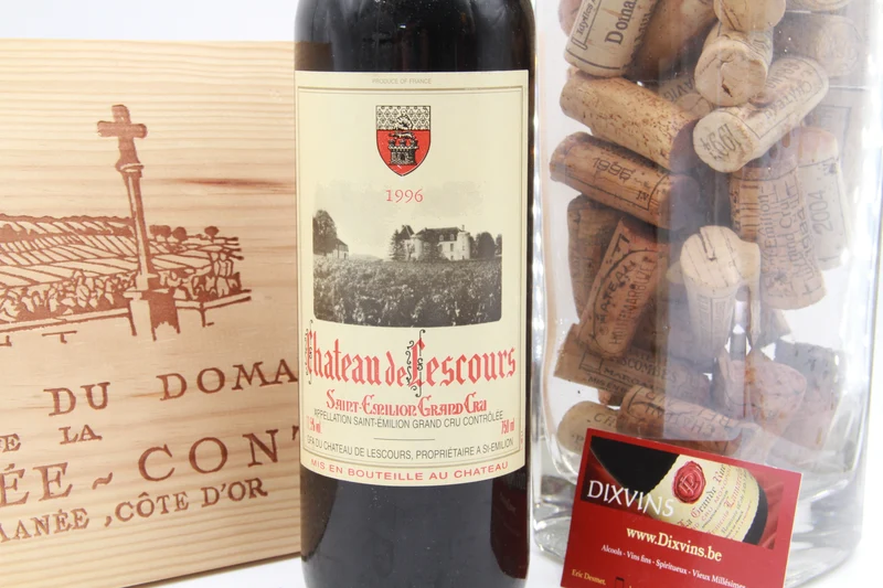 -Chateau de Lescours Saint Émilion Grand Cru 1996