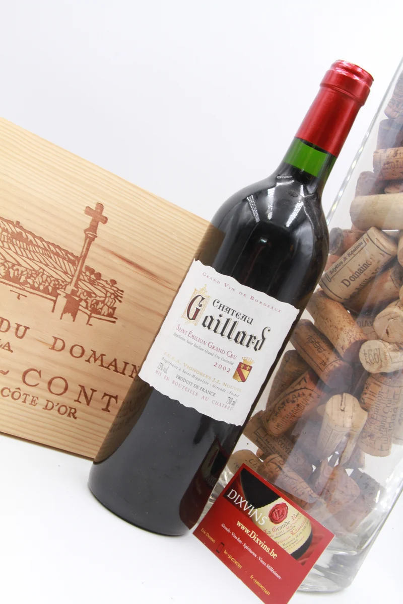 -Chateau Gaillard. Saint Émilion Grand Cru 2002